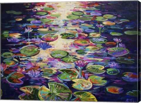 Framed New Orleans Lilly Pound Print