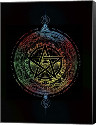 Framed Power Within Print