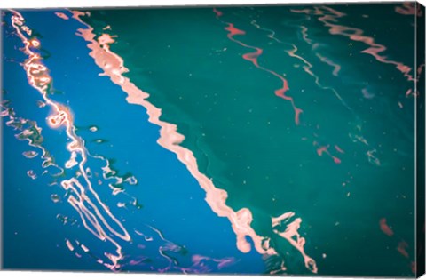 Framed Painted on Water 08 Print
