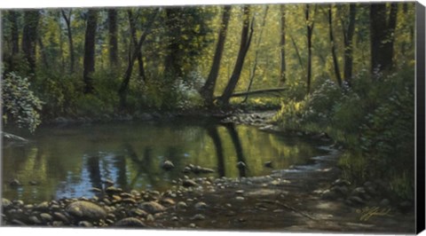 Framed Woodland Creek Print