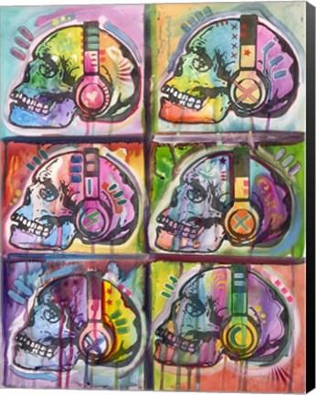 Framed Live Music 6UP Print