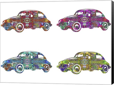 Framed 4 Vw&#39;s Print