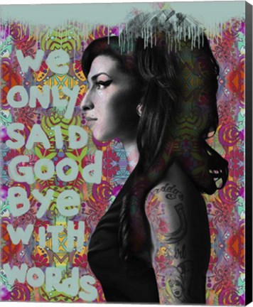 Framed Amy Working Print