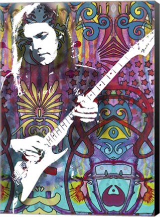 Framed David Gilmour Print