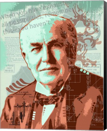 Framed Edison Print