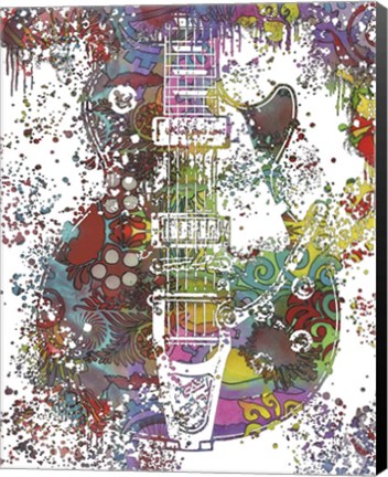 Framed Les Paul Whammy Print