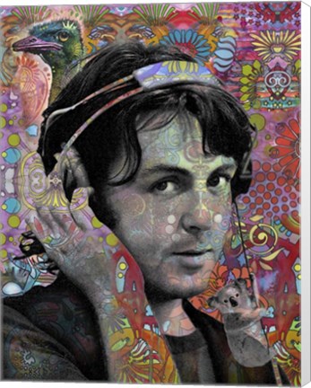 Framed McCartney Print