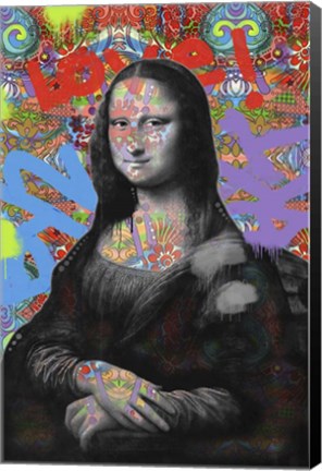 Framed Mona Lisa Print