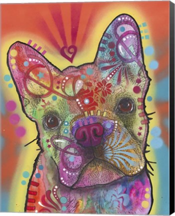 Framed Heart Talking Print