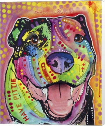 Framed Have Pittie Print