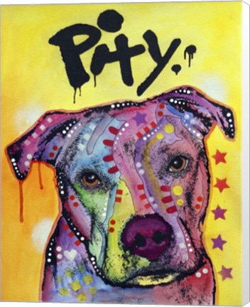 Framed Pity II Print