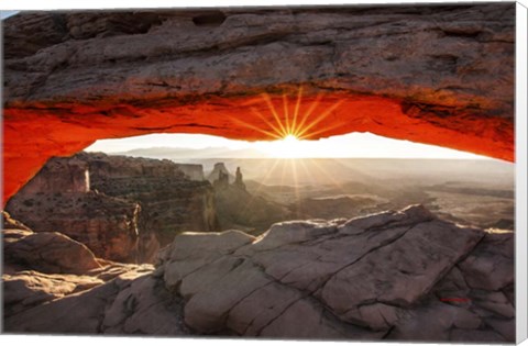 Framed Eye Of The Beholder Print