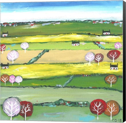 Framed Scotland&#39;s Working Farms Print