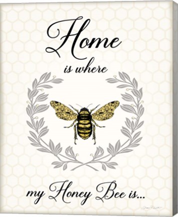 Framed Honey Bee A Print