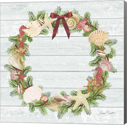 Framed Coastal Christmas D Print