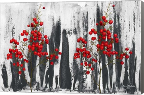 Framed Color And Black And White Print