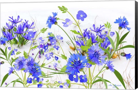 Framed My Garden 3 Print