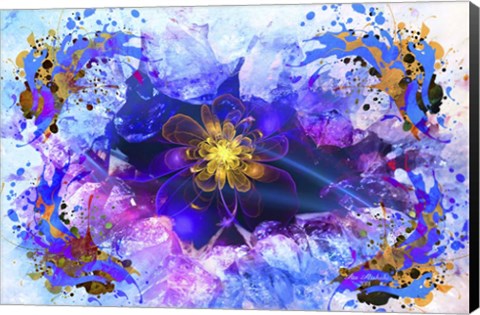 Framed Light And Colors Print