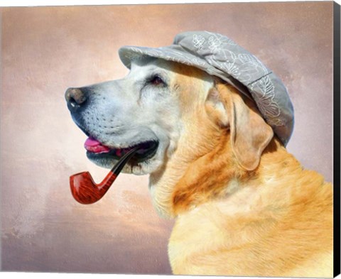 Framed Nice Pose Dude Print