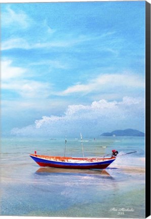 Framed Seascape Ad2 Print