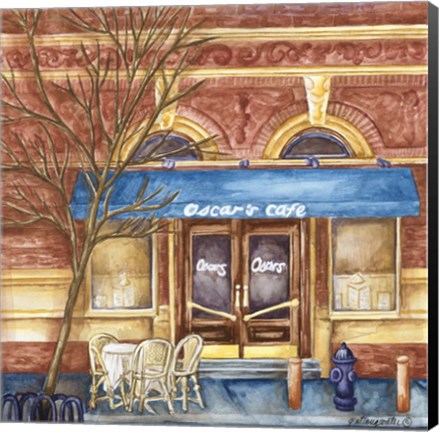 Framed Oscars Cafe Print