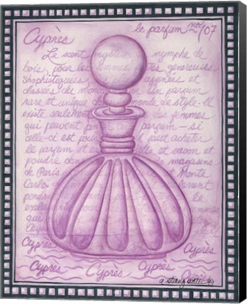 Framed Perfume Chypres Print