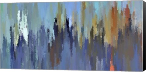 Framed City in the Sky Print