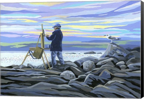 Framed Critical Eye Print