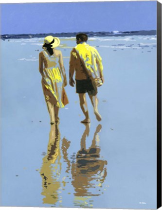 Framed Mellow Yellow Print