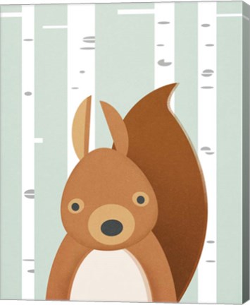 Framed Squirrel Print