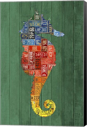 Framed Seahorse Print