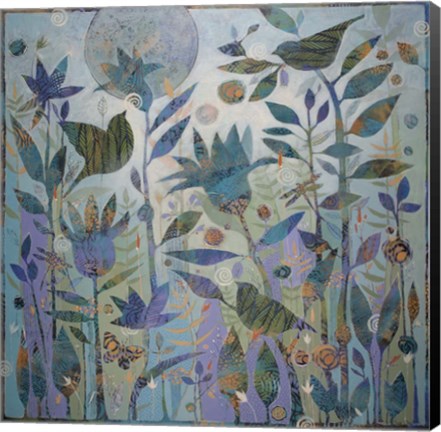 Framed Moon Garden Print
