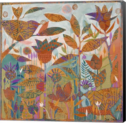 Framed Garden Fantasy Print