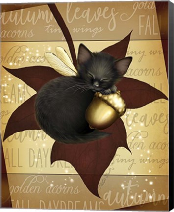 Framed Acorn Daydreams Print