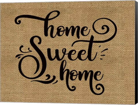 Framed Home Sweet Home Print