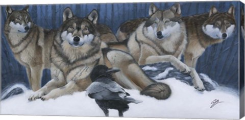 Framed Messenger Print