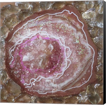 Framed Rhodocrosite Print