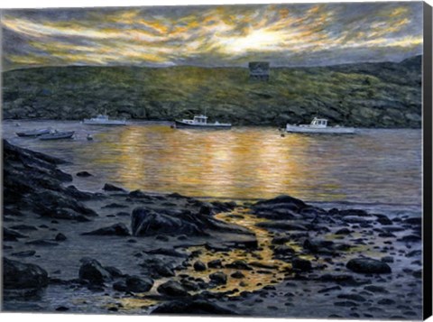 Framed Wash of Color Print