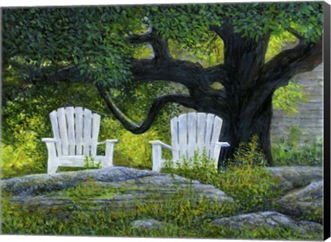 Framed Summer Shade Print