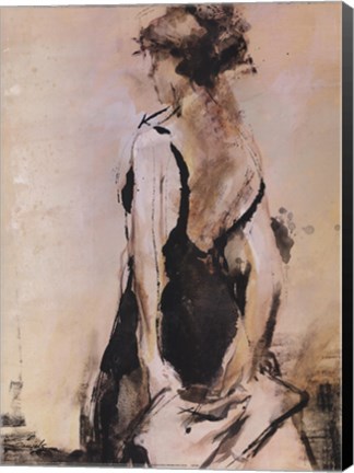 Framed Little Black Dress Print