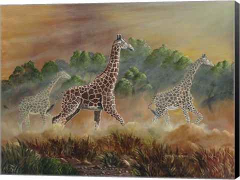 Framed African Spirit Print
