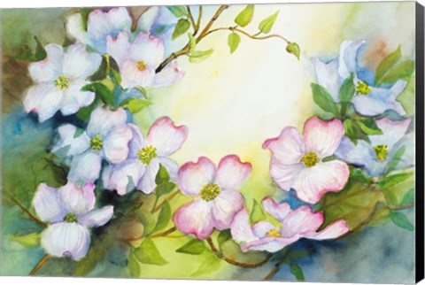 Framed Tree-Top Dogwood Print