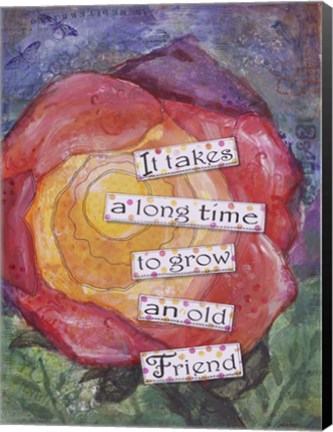 Framed Old Friends Print