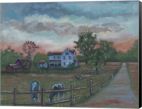 Framed Day Is Done Print