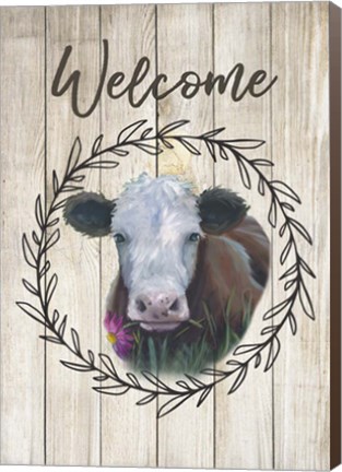 Framed Welcome Print