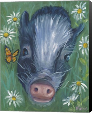 Framed Wilbur And Friend Print
