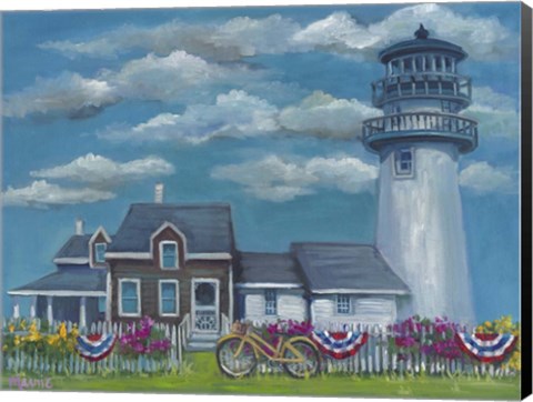 Framed Patriotic Highland Light Print