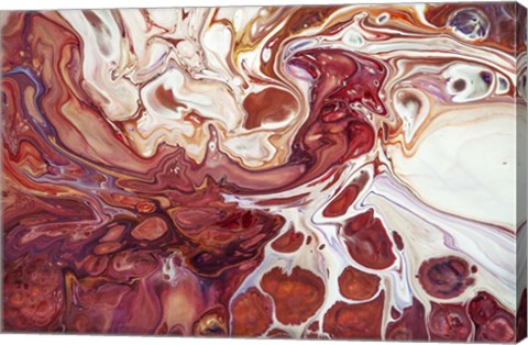 Framed Fluid Acrylic Bringing Into Life 1 Print