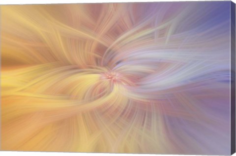 Framed Mystery of Colors Art of Harmony Print