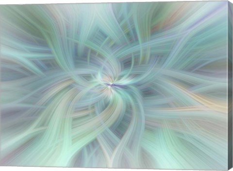 Framed Mystery of Colors Celestial Vortex Print